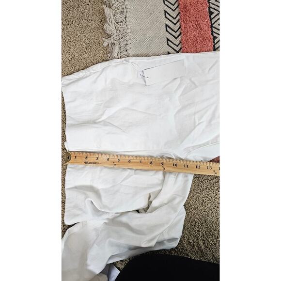 SOFT SURROUNDINGS THE ULTIMATE PULL ON SKINNY JEANS IN WHITE, SZ MEDIUM - Picture 13 of 14